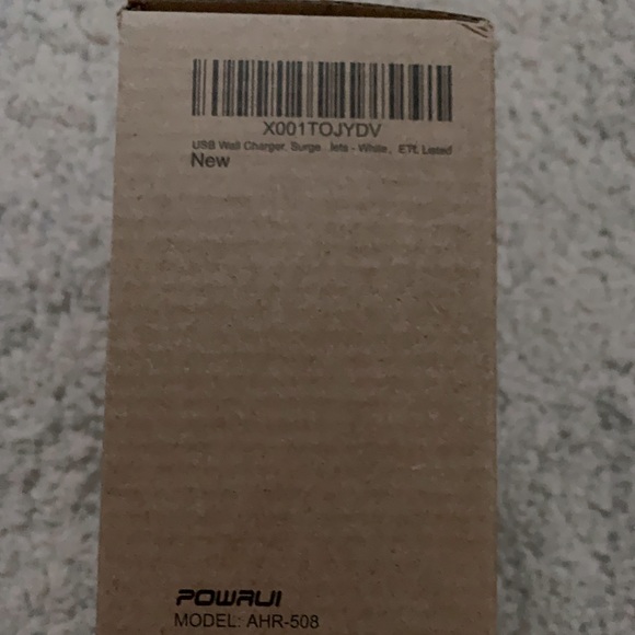 USB Wall Charger, Surge Protector, 6-Outlet Extender & 2 USB Charging Ports - Picture 2 of 3